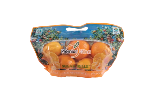 produce in stand-up pouch