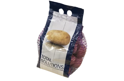 Potatoes in UltraTech mesh bag