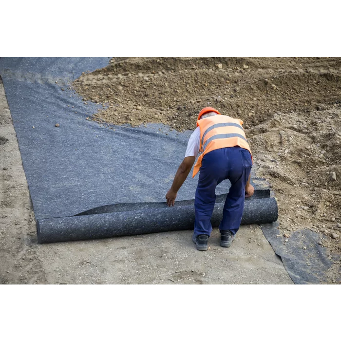 geotextile fabric application 