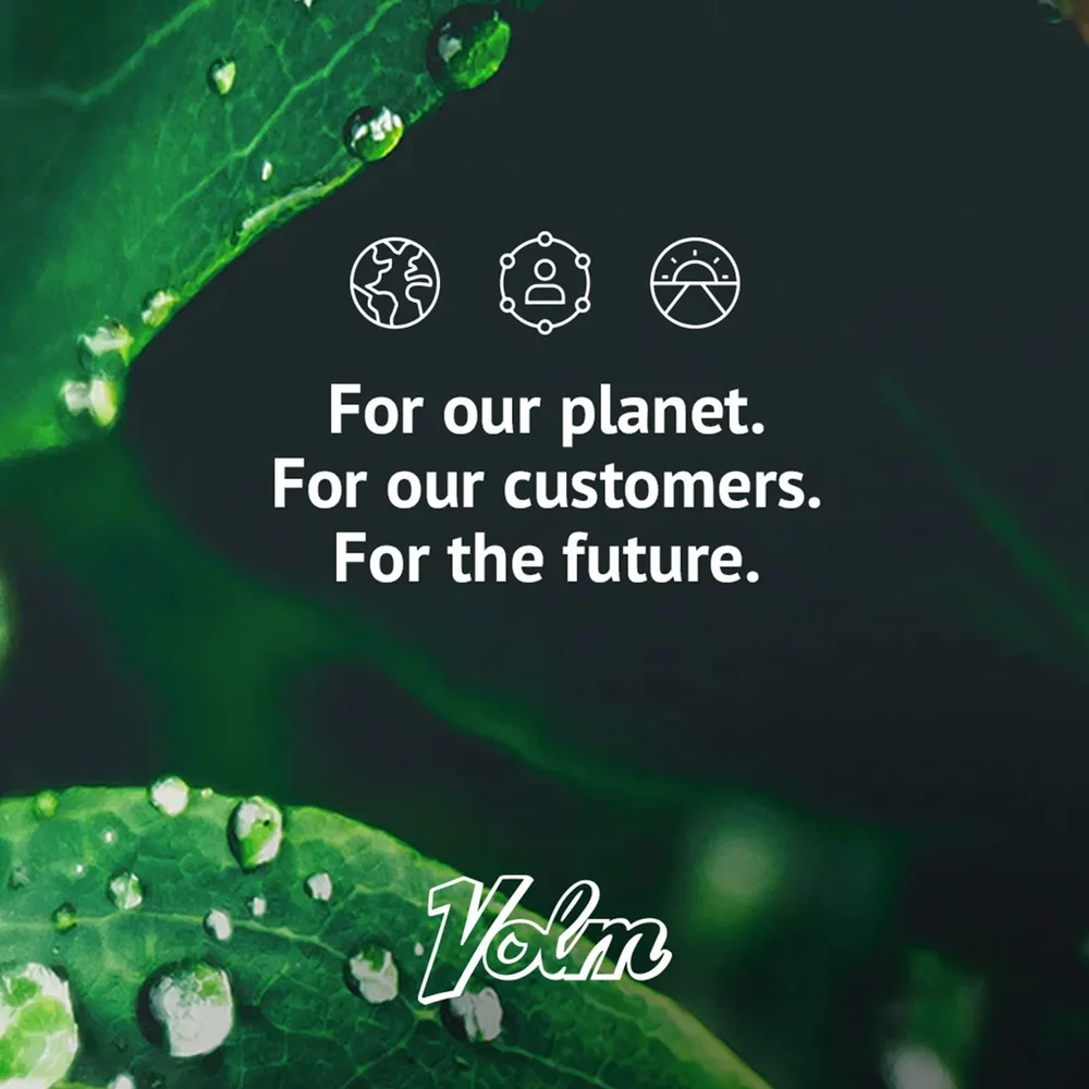 Volm sustainability brochure cover