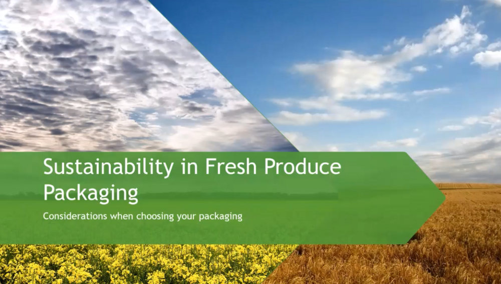 Sustainability in Fresh Produce Cover